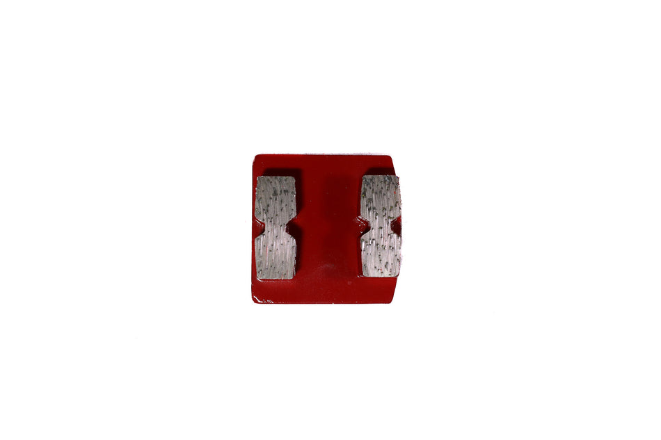 REDI-LOCK Style Double Bar Grinding Segment (Red 20GR)