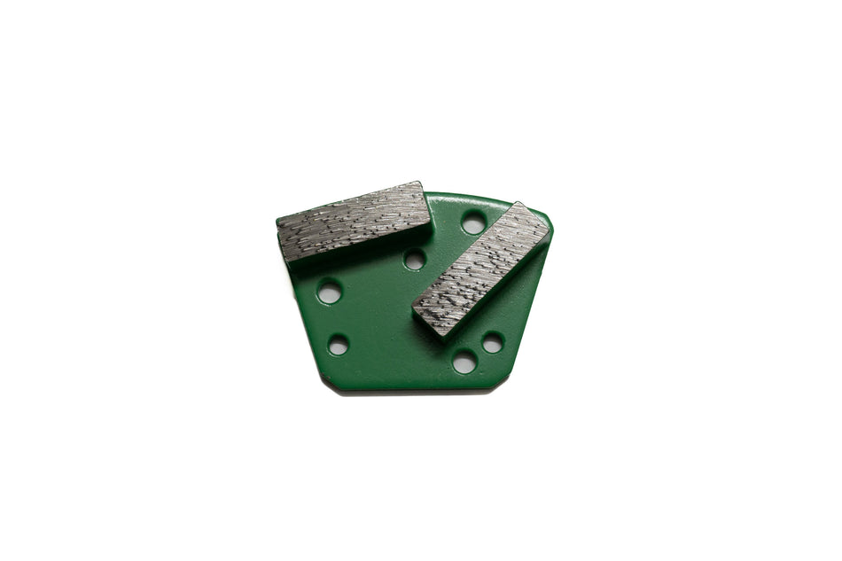 DIAMATIC Style Double Bar Grinding Segment (Green)