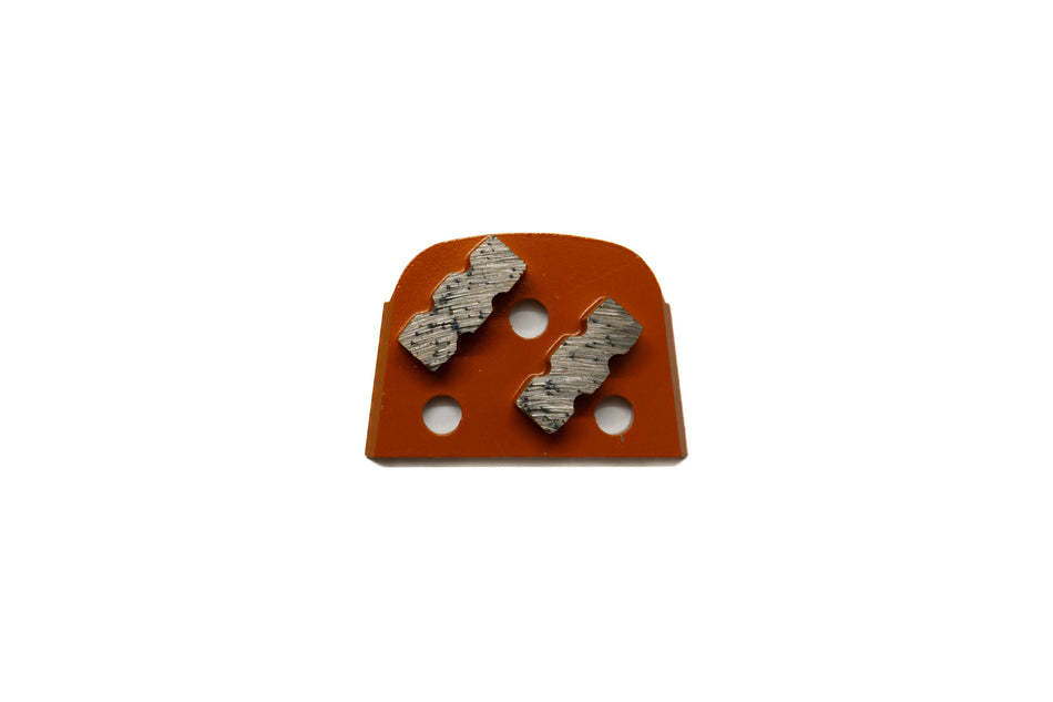 EDCO/Lavina Style Double Bar Grinding Segment (Orange)