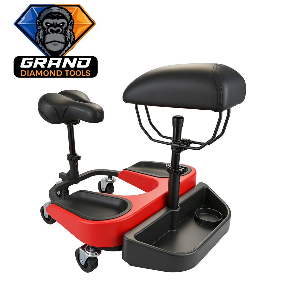 Rolling Knee Creeper with Seat & Chest Support