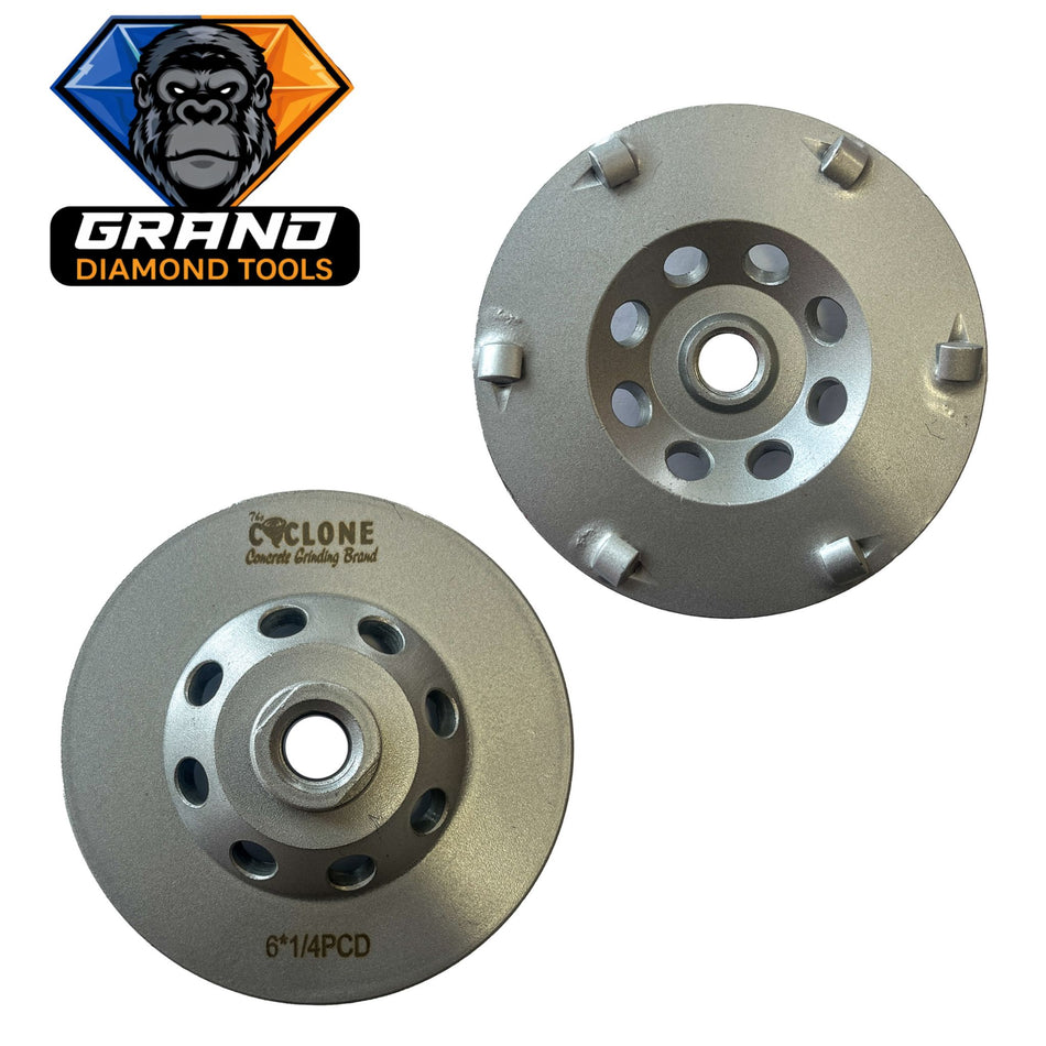4.5” PCD Diamond Cup Wheel | 5/8-11 Threaded