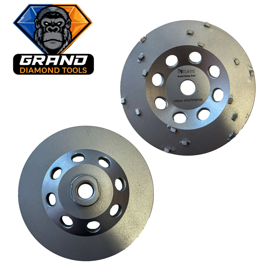 5” Mini PCD Diamond Cup Wheel | 5/8-11 Threaded