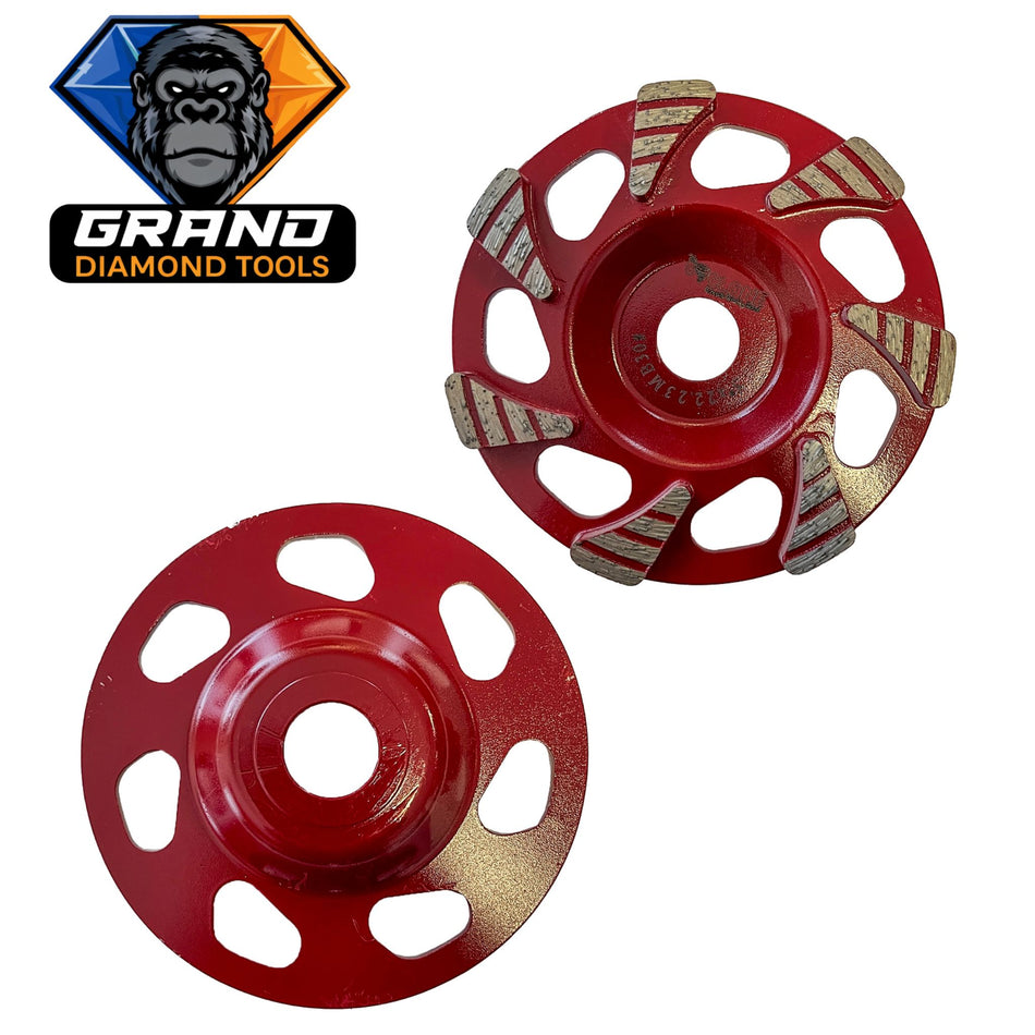 5” Diamond Cup Wheel | 7/8 Inch Arbor
