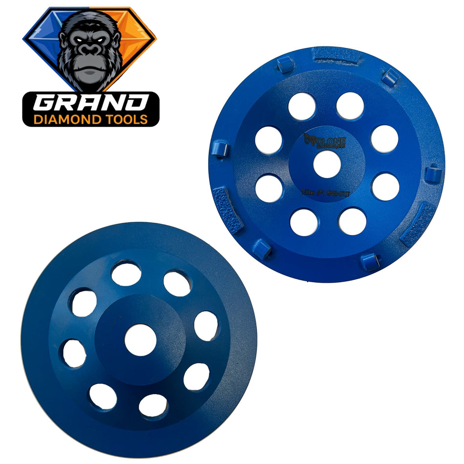 6” Hilti Style PCD with TCT Diamond Cup Wheel | 3/4 Inch Arbor