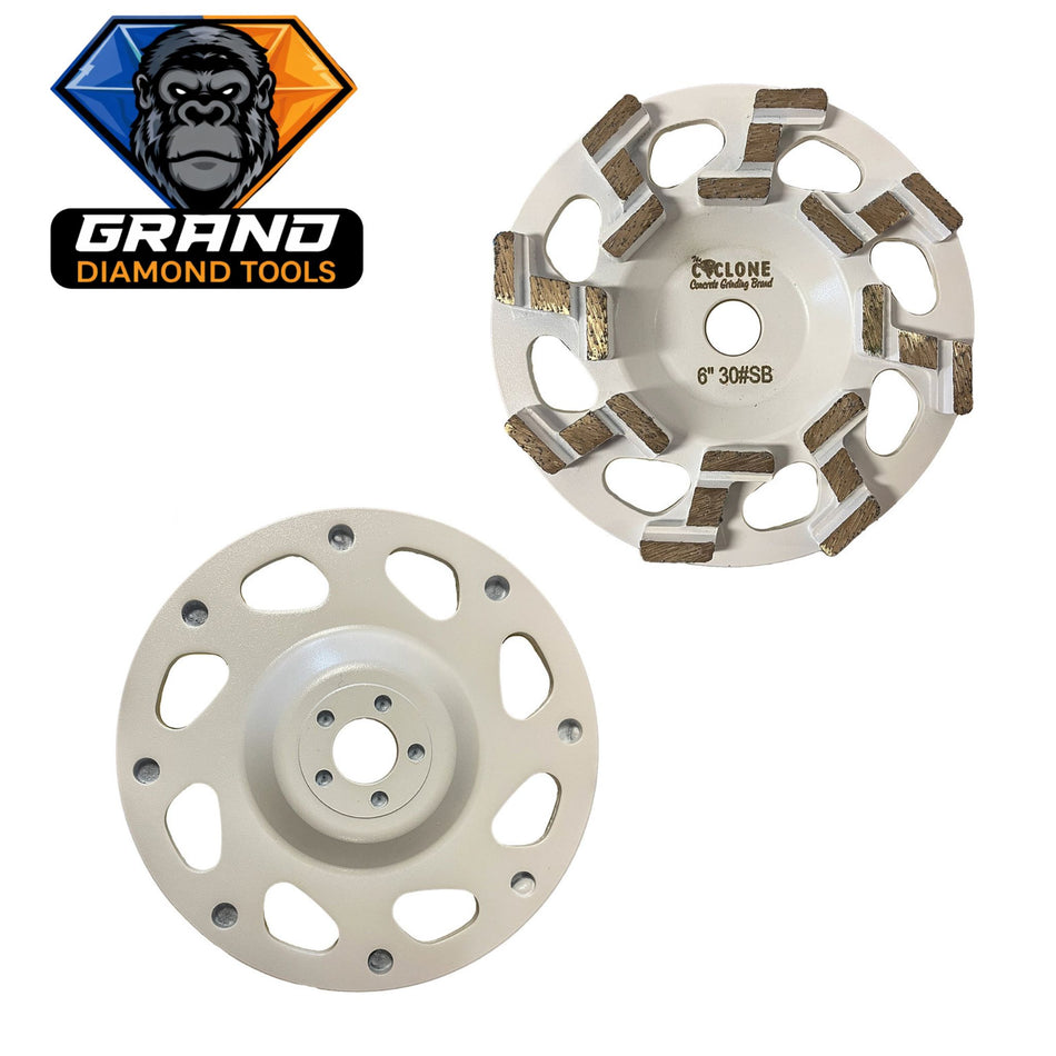 6” Hilti S Style Diamond Cup Wheel | 3/4 Arbor (white)