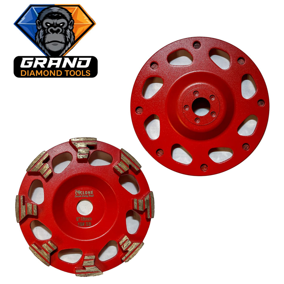 6” Hilti T Style Diamond Cup Wheel | 3/4 Inch Arbor
