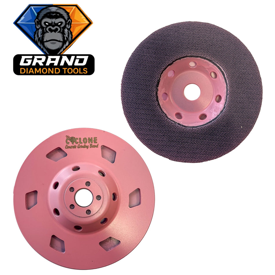 6” Hilti Style Velcro Holder | 3/4 Inch Arbor