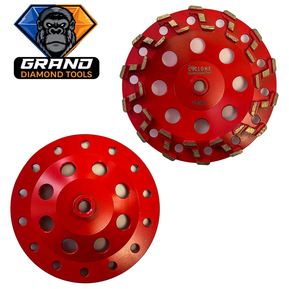 7” Z Style Diamond Cup Wheel | 5/8-11 Threaded