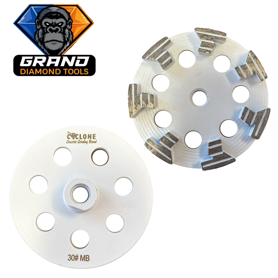 5” Flat T Style Diamond Cup Wheel | 5/8-11 Threaded