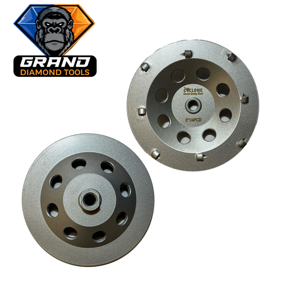 7” PCD Diamond Cup Wheel | 5/8-11 Threaded