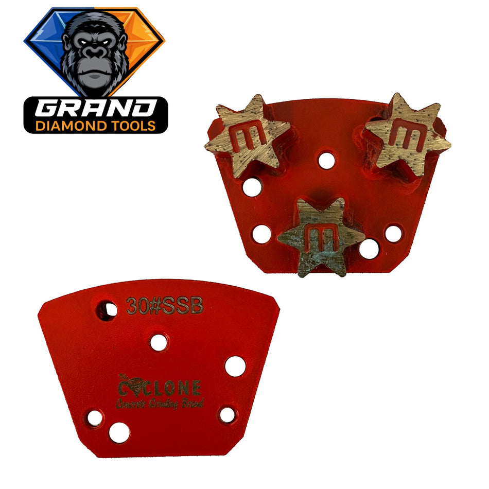 DIAMATIC Style Triple Star Grinding Segment