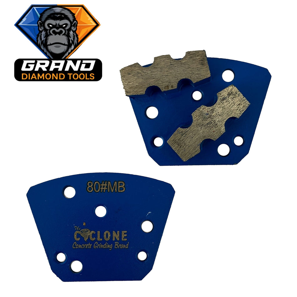 DIAMATIC Style Double Bar Grinding Segment (Blue)