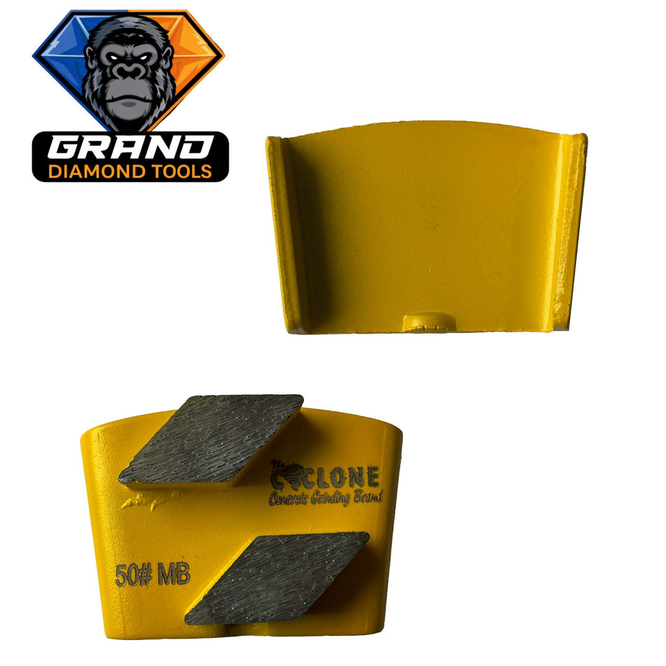 HTC Style Double Rhombus Grinding Segment