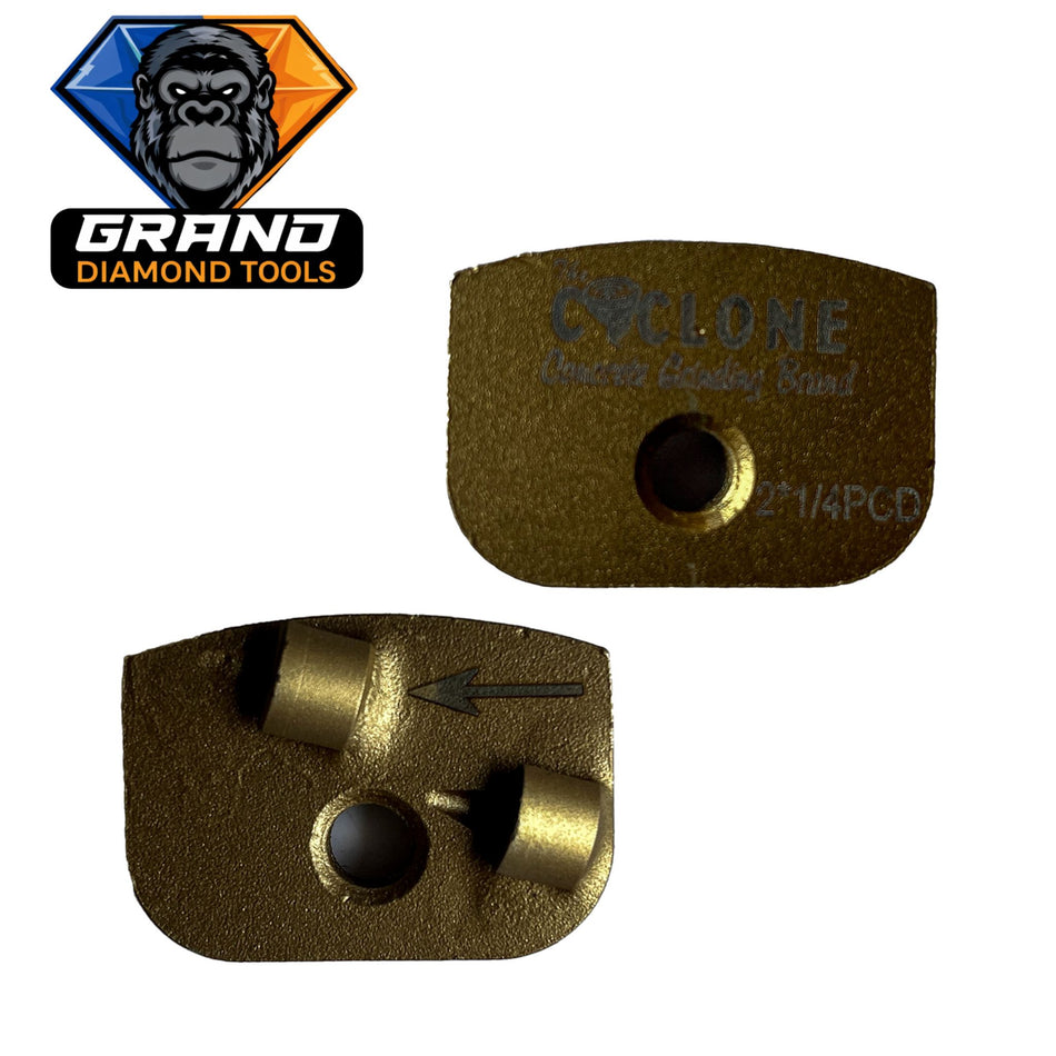 RHINO Style PCD Grinding Segment (Left)