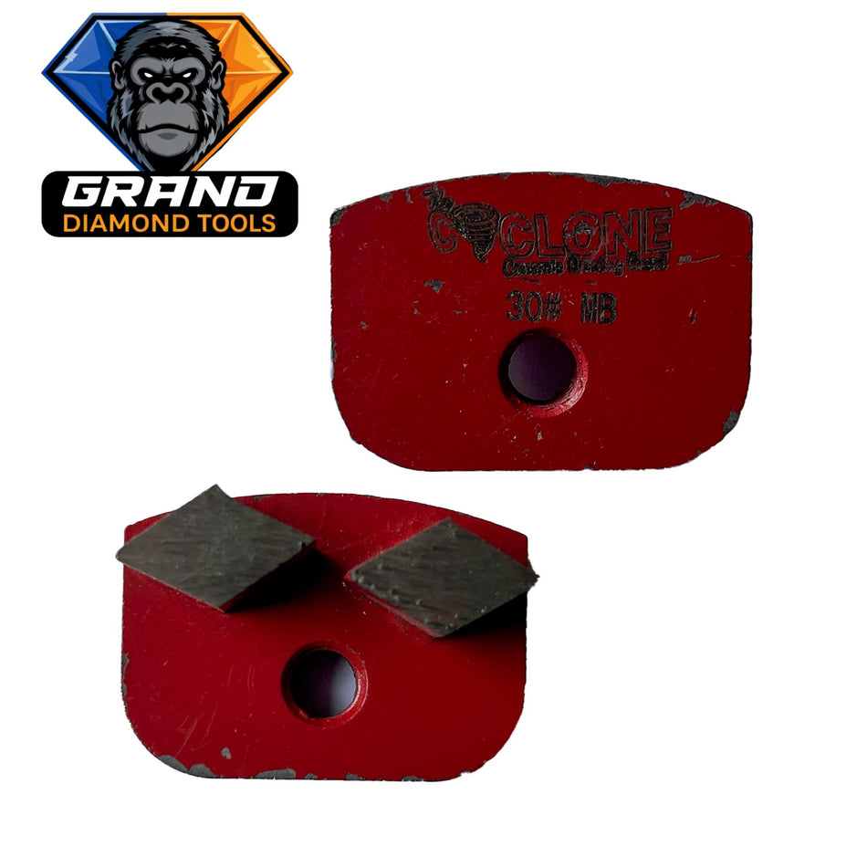 RHINO Style Double Rhombus Grinding Segment (Red)