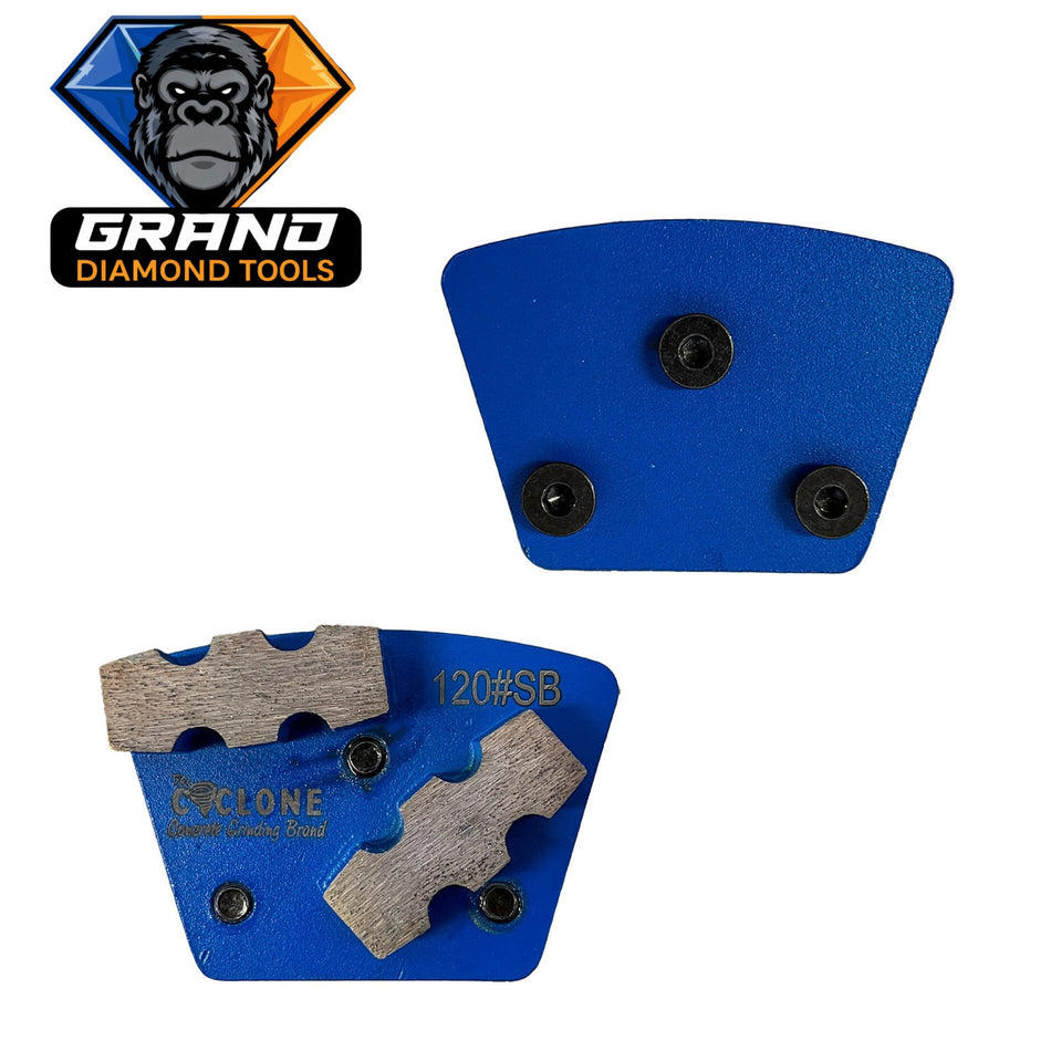 SASE Style Double Bar Grinding Segment (Blue120)