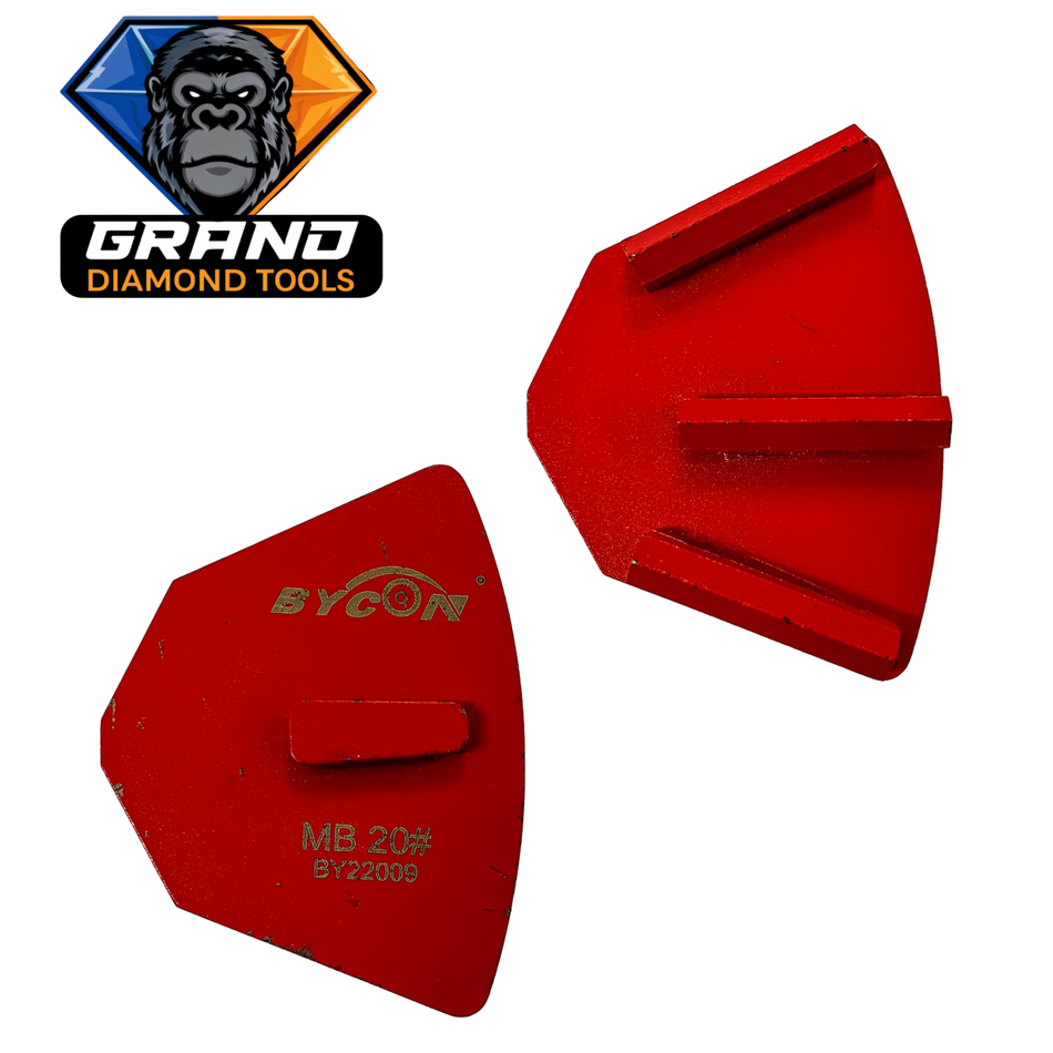 Scanmaskin Style Triple Bar Grinding Segment (30#)