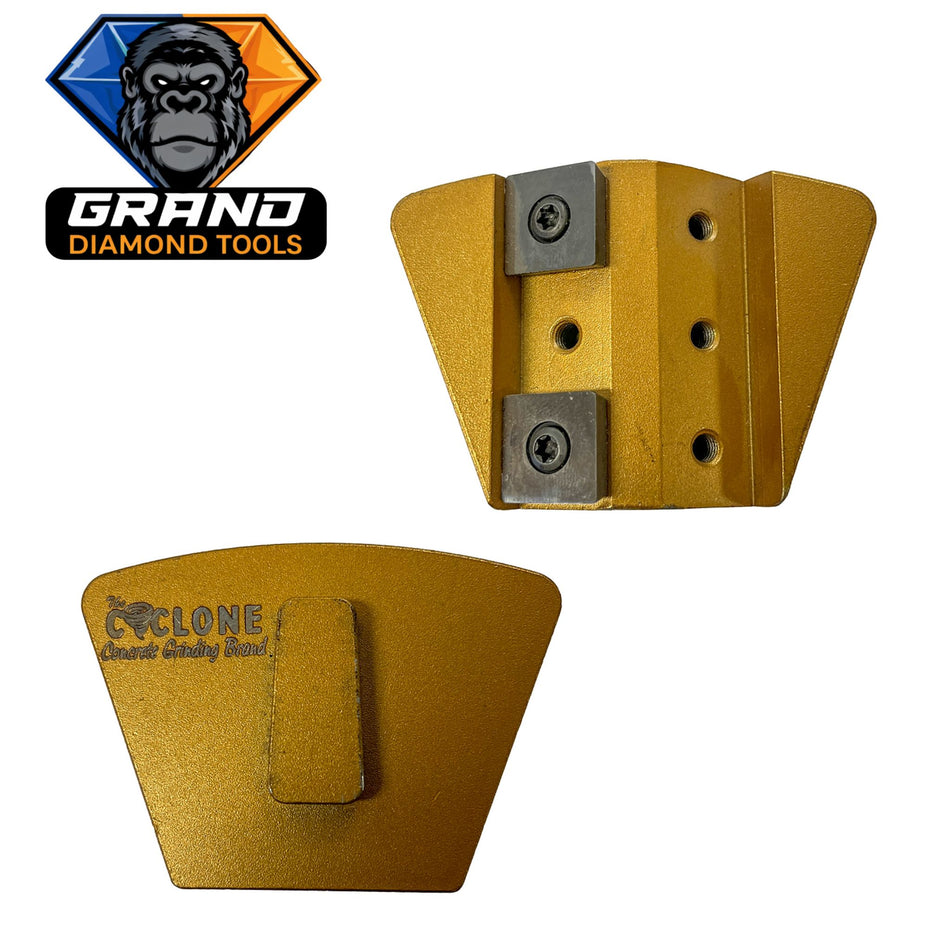 REDI-LOCK Style Double Carbide Grinding Segment