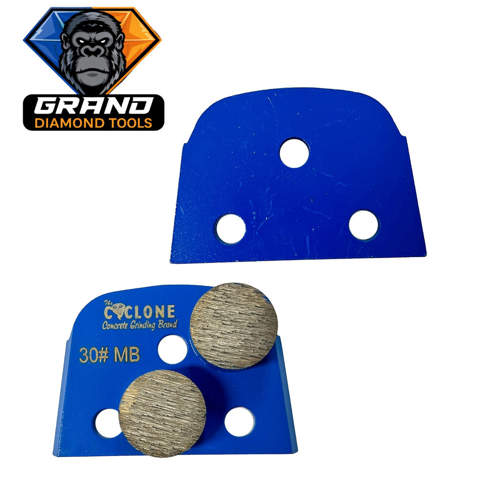 EDCO/Lavina Style Double Round Grinding Segment (Blue 30GR)