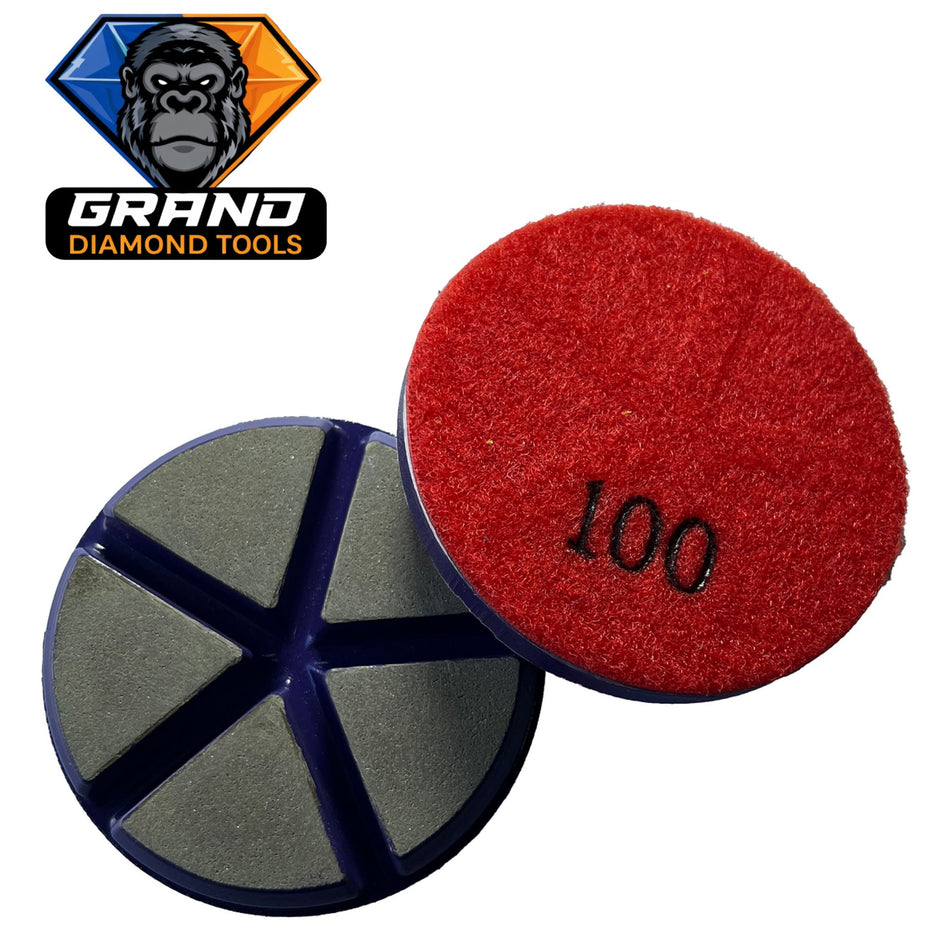 3” Ceramic Polishing Pad 100 Grit