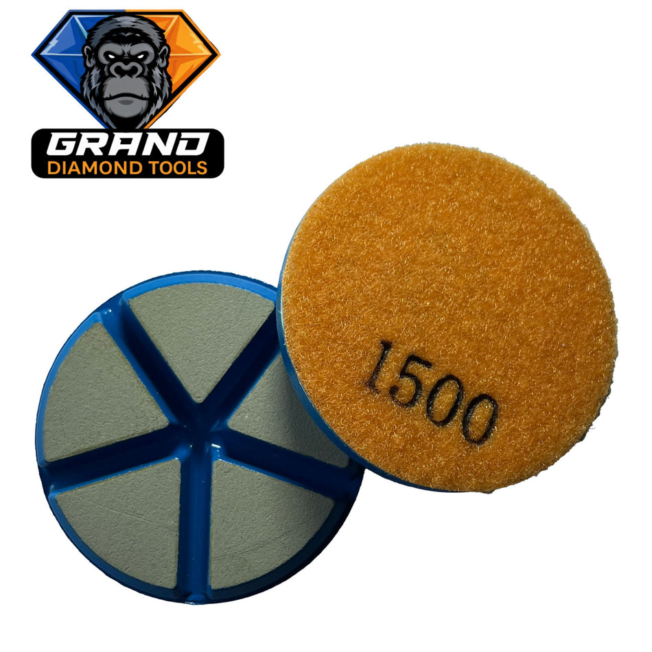 3” Ceramic Polishing Pad 1500 Grit