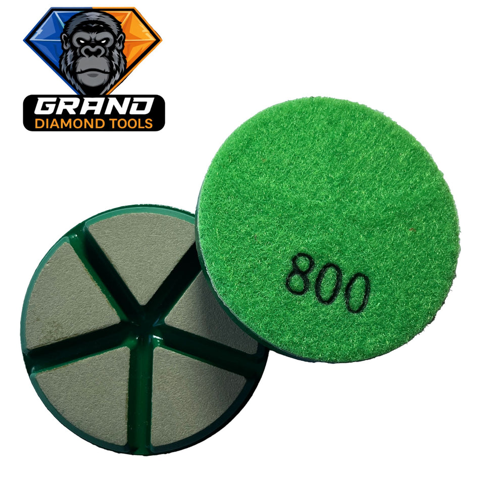 3” Ceramic Polishing Pad 800 Grit