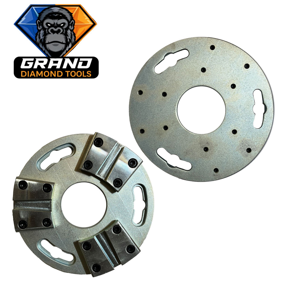 180mm Plate with Three HTC & (Husqvarna) Holder