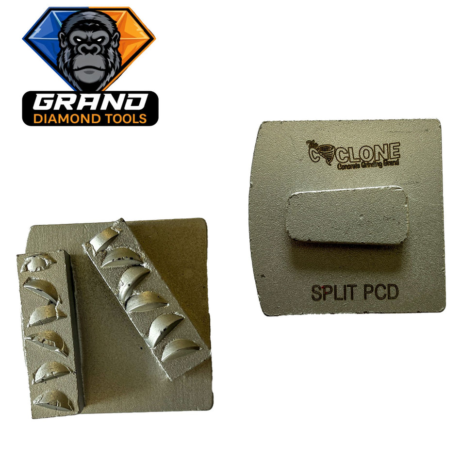 REDI-LOCK Style Split PCD Grinding Segment (Left)